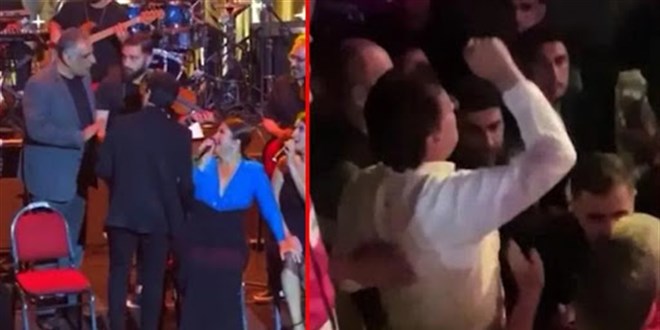 Sibel Can'ı görmek isteyen belediye başkanına güvenlik izin vermedi, ortalık karıştı