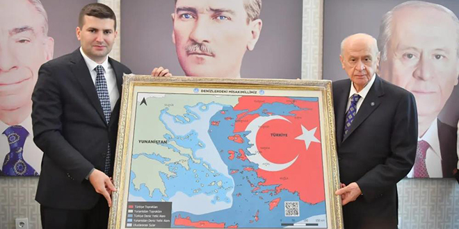 12 Adalar iine alan 'Denizdeki Misak' Milli' haritas NFT oldu