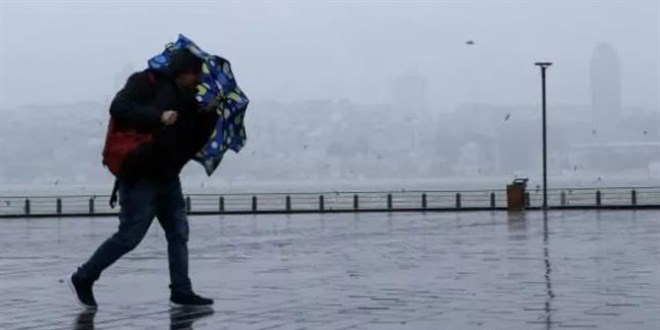 Meteorolojiden o bölgelere kuvvetli rüzgar uyarısı