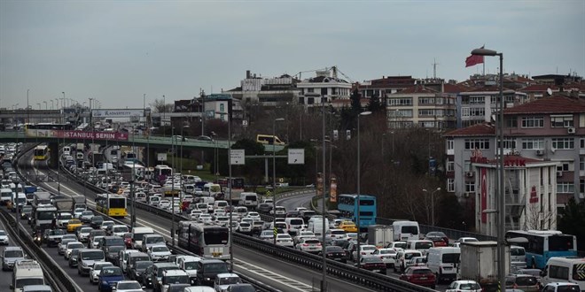 Türkiye'de araç sayısı son 10 yılda 3 kat arttı