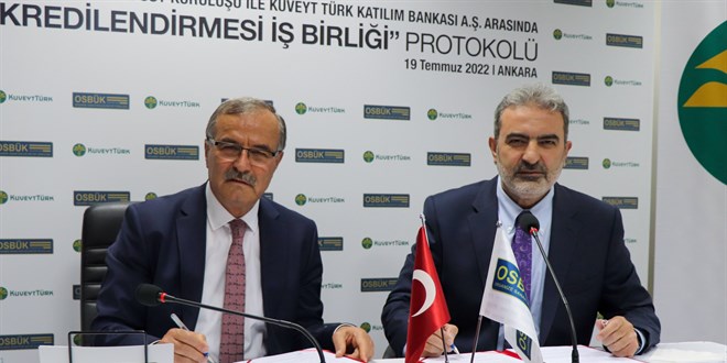 OSBÜK ile Kuveyt Türk, OSB'lerde GES yatırımlarının finansmanı için protokol imzaladı