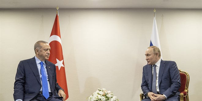 Cumhurbaşkanı Erdoğan ile Rusya Devlet Başkanı Putin'in görüşmesi sona erdi