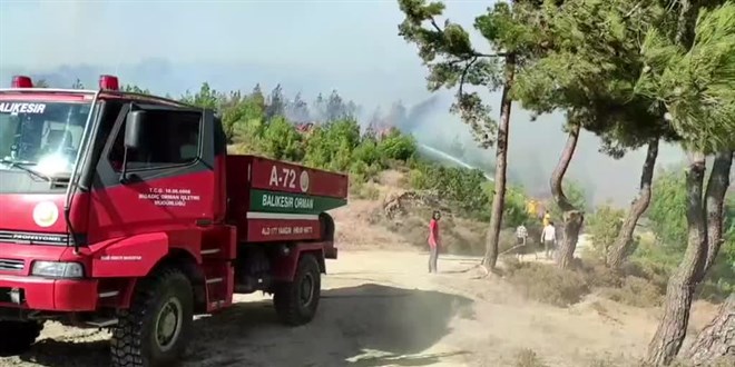 Manisa'daki orman yangınına ilişkin 2 kişi gözaltına alındı