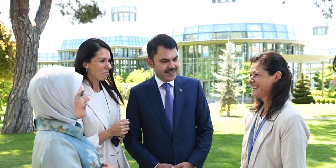 Dnya Bankasndan Emine Erdoan'a 'klim ve Kalknma Liderlik dl'