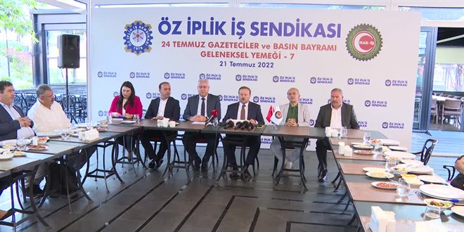 Öz İplik İş Sendikası Genel Başkanı Ay'dan örgütlenme açıklaması