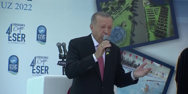 Cumhurbaşkanı Erdoğan: Bu şehre, bu ülkeye, bu millete hizmet edene ne mutlu