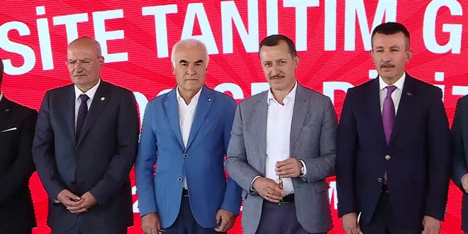 Bakent Millet Bahesi'nde niversite tantm gnleri balad