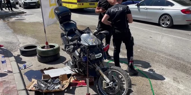 Bursa'da Yunus timlerinin kart kazada 2 polis yaraland