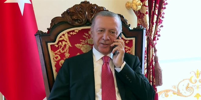 Cumhurbakan Erdoan, MHP Genel Bakan Baheli ile telefonda grt