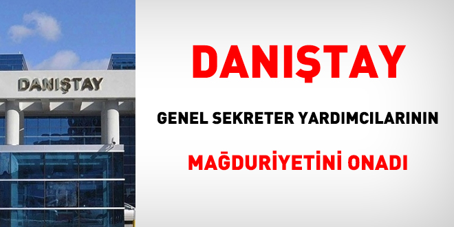 Ek gsterge maduriyeti genel sekreter yardmcsnn alt greve atanmasna sebep oldu!