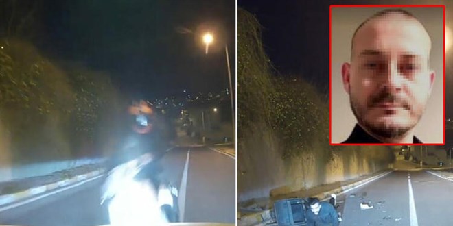 Veteriner, hırsız sandığı motosikletliye otomobiliyle çarptı