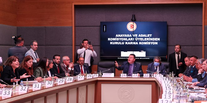 TBMM Karma Komisyonu, DBP'li Aydeniz'in dokunulmazlığı için toplandı