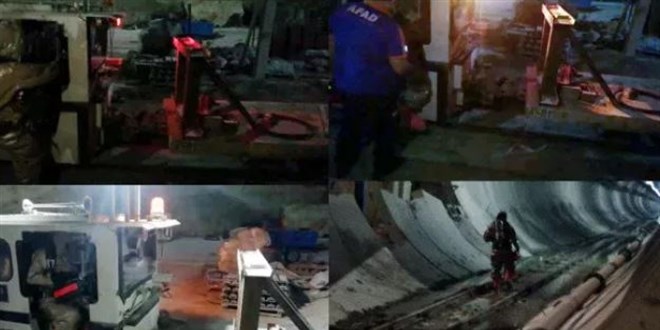 Baraj inşaatında feci kaza: Bir anda patladı 18 işçi yaralandı