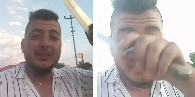 Bıçakla ağır yaraladığı eşinin hesabından canlı yayın yapan koca tutuklandı