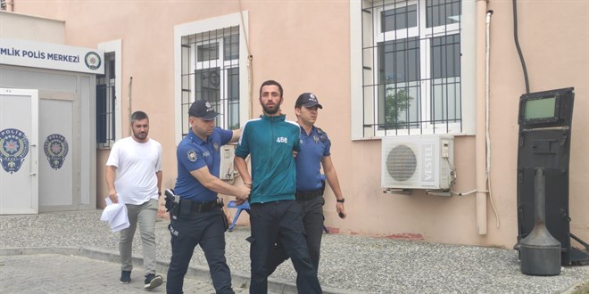 Bursa'da zeytinlik yaknnda yangn kard iddia edilen kii yakaland