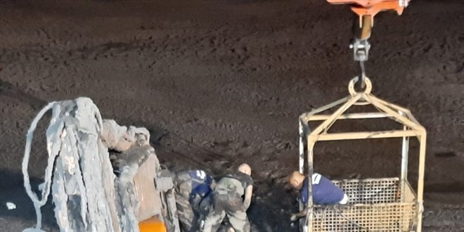 Manisa'da çamur altında kalan işçinin cansız bedenine ulaşıldı