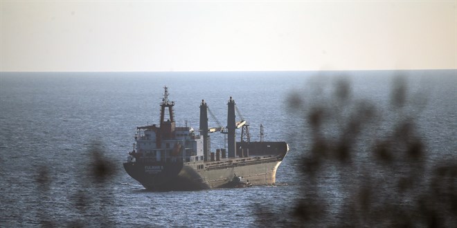 Tahıl getirecek Türk sahipli gemi Ukrayna karasularında