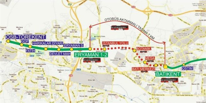 Başkent'te altyapı çalışması nedeniyle bazı metro durakları 1 ay kapalı