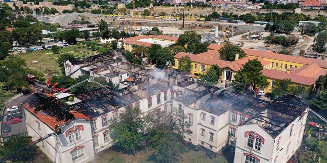 Balıklı Rum Hastanesi'ndeki yangına soruşturma