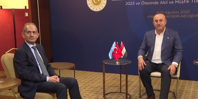Dışişleri Bakanı Çavuşoğlu, Irak Türkmen Cephesi Başkanı ile görüştü