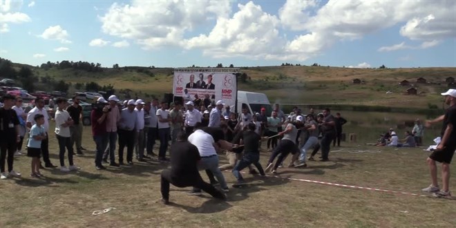 Çankırı'da MHP'liler yayla şenliğinde bir araya geldi