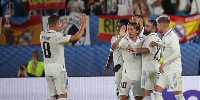 UEFA Süper Kupa Real Madrid'in