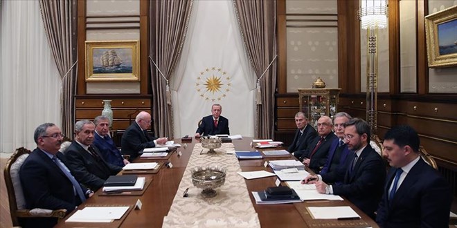 Yüksek İstişare Kurulu, Erdoğan başkanlığında toplandı