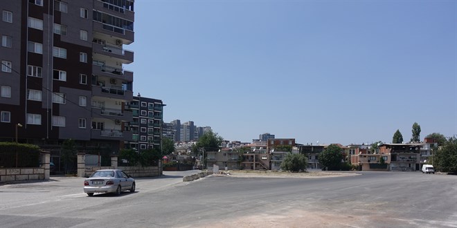 İzmir'de yol yapımı için ağaç kesilmesine tepki
