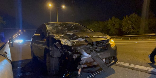 Otomobil ile motosiklet çarpıştı: 2 ölü