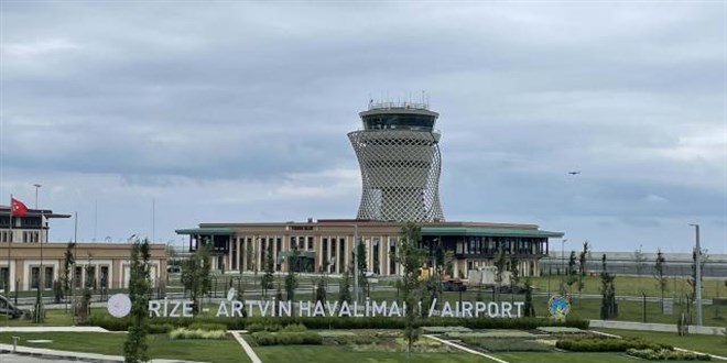 Rize-Artvin Havalimanı'nı üç ayda 196 bin 826 yolcu kullandı