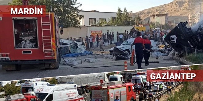 Mardin Derik'teki kazada gözaltına alınan 2 tır sürücüsü tutuklandı