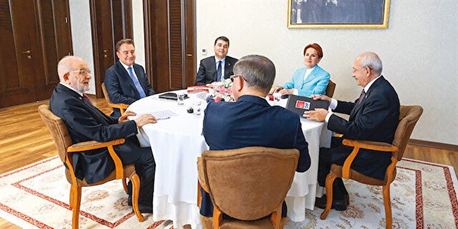 6'lı masa ortak aday çıkaracak: İkinci tur 2 Ekim'de