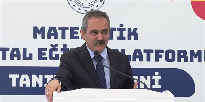 Bakan Özer, Matematik Dijital Eğitim Platformu'nu tanıttı