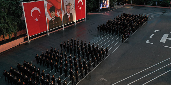 Jandarma ve Sahil Gvenlik Akademisi'nden 3 bin 700 renci mezun oldu
