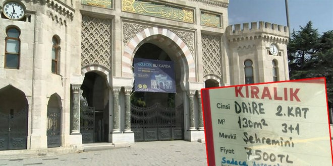 İstanbul'da üniversite kayıt heyecanına barınma telaşı eklendi