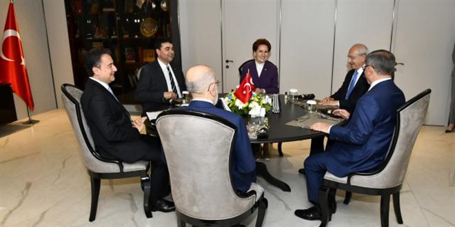 6'lı masanın adayı kim olacak? İkinci tur görüşmeler ekimde