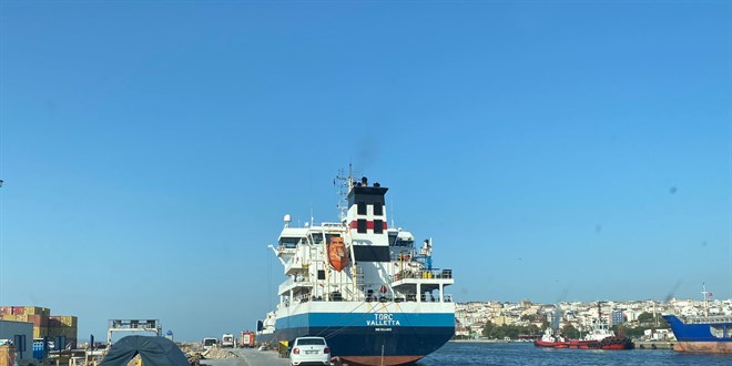 Bandrma'da limandaki Malta bayrakl gemide oluan patlamada iki ii yaraland