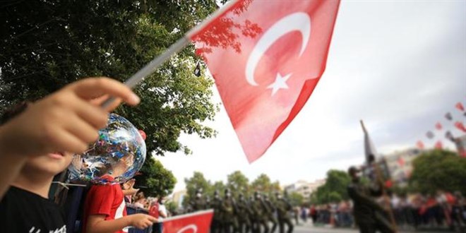 30 Ağustos Zafer Bayramı kutlanıyor