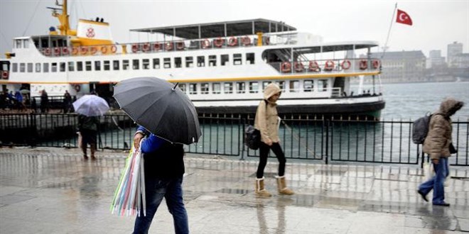 İstanbul'a 'sarı' uyarı: Sağanağa dikkat