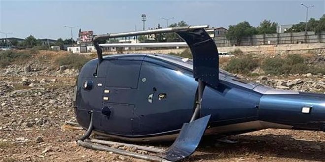 İzmir'de helikopter kazası