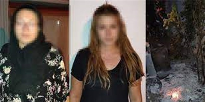 Ünsal Ban'ın şoförünün eşi ve baldızı evrakları yakarken yakalandı