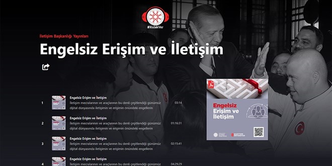 'Engelsiz CİMER' artık işitme ve konuşma engellilerin de hizmetinde