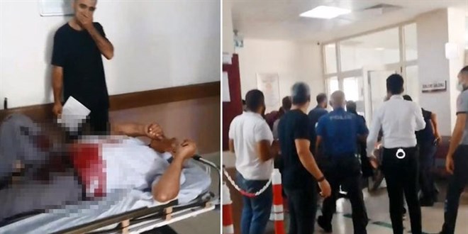 Hastanede 3 hasm�n� ve jandarma g�revlisini b��aklad�