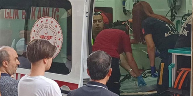 Alkollü sürücü ehliyetini isteyen polise yasaklı köpeğini saldırttı