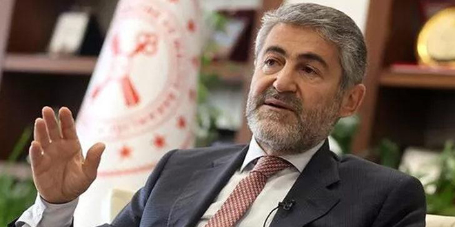 Bakan Nebati'den 'Borsa �stanbul' payla��m�