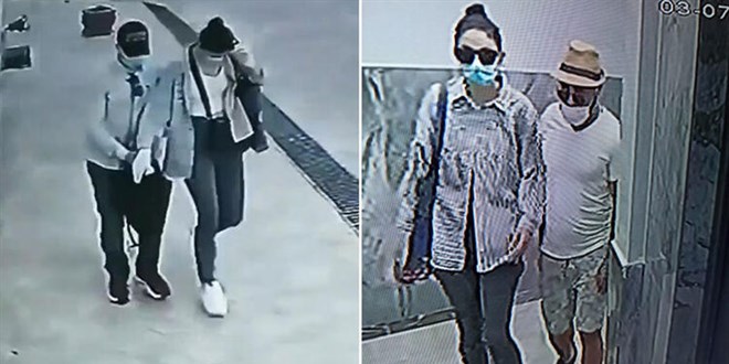 Sevgili gibi gelip evleri soydular, 35 bin araç taranarak yakalandılar