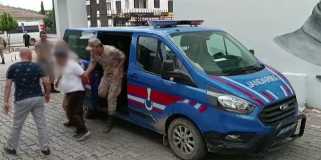 Amasya'da birlikte yaad kadn ve olunu ldren zanl yakaland