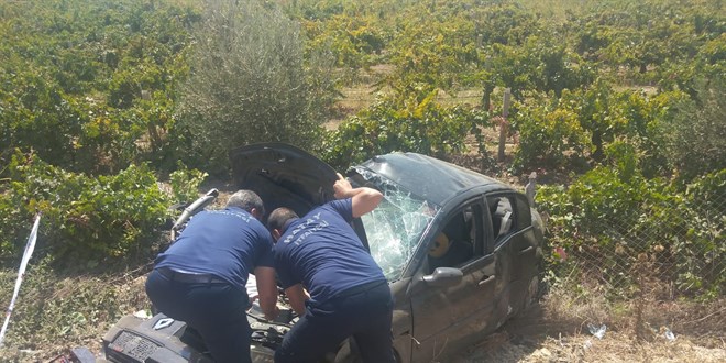 Hatay'daki trafik kazasında 1 kişi öldü, 1 kişi yaralandı