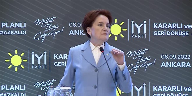 Akşener, Suriyeli sığınmacıların tamamının gönderimi için tarih verdi