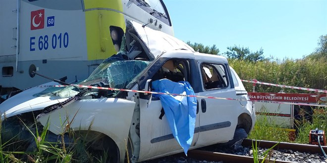 Tren kazasında ziraat mühendisi hayatını kaybetti